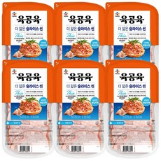 cj 육공육 슬라이스씬, 6개, 250g