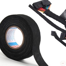HY 흡음 부직포테이프 2.5cm 15미터 흡음용품 방음방진용품 흡음재