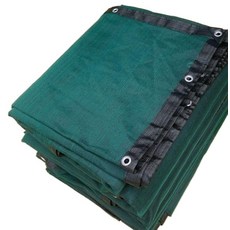 경기장 테니스장 가림막 고밀도 방풍막 그물망 테니스, 다크그린 2mX18m 테니스 표준