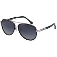 Roberto Cavalli 墨鏡 偏光太陽眼鏡 (黑配銀色) ROCA790S
