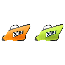 FAST 狗狗救生衣, 橘色/綠色, 1個