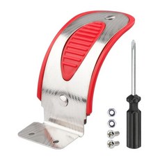 Gladeer 마이크로 킥보드 맥시 디럭스 스쿠터용 아동용 스쿠터 후방 브레이크 교체품 대부분의 5-12세용 3륜 스쿠터(옐로우) 342700, 레드