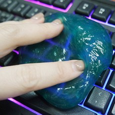 뜯어쓰는 끈끈이 먼지제거젤 젤리클리너 자동차 애어컨 통풍구 먼지제거 키보드 창문 틈새청소, 1개, 상세페이지 참조