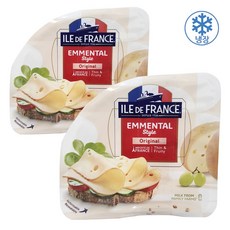 일드 프랑스 에멘탈 슬라이스 치즈, 2개, 150g