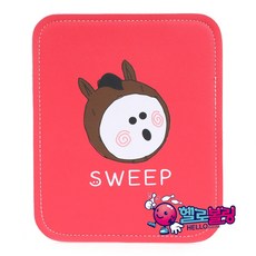 스윕 캐릭터 가죽 볼타올 [38가지 타입] / 그립력+기름제거 베스트상품 / 색상 랜덤 발송, [선택 07] 말볼 캐릭터 볼타올, 1개