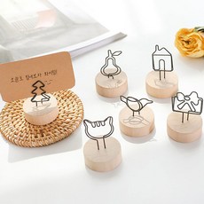 별별 [2+1] 와이어 명함 꽂이 스탠드 명함 홀더 책상 사무실