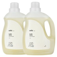 어슬릭 효소클린 알칼리 세탁세제 땀내 쉰냄새 얼룩제거 대용량, 2개, 3L