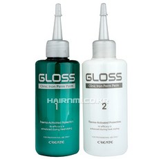 그리에이트 그로스 클리닉 아이롱 펌펌 150ml (1 2제 각 150ml)/빠른 시술 효과 저자극 파마약, 1개