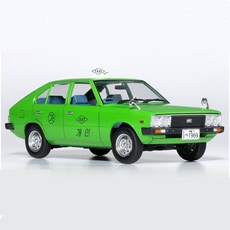 마켓다인A 포니택시모형 미니카