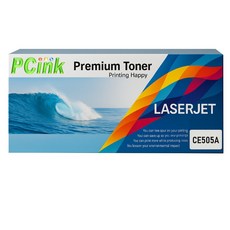 PCink CE505A 相容碳粉匣 適用於 LaserJet P2035 P2055d P2055dn P2055x, 黑色, 1個