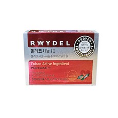 폴리코사놀10 (30정) x 1정당 폴리코사놀 10mg함유, 폴리코사놀10 (30정) x ,1정당 폴리코사놀 10m, 30정, 1세트