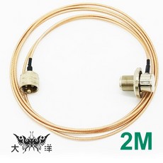 無線電傳輸專用車機線 1.5D軍規銀線 3M, 1個, 2M, N/A