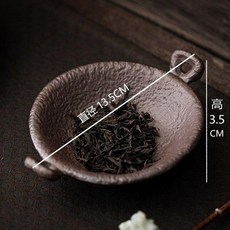 手工陶製香薰爐 溫暖治癒復古家用中式陶瓷提香器炒茶爐溫茶器小型, 炒茶鍋,蠟燭乾燒不裂