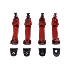 빨간색 페인트 1 Lot 4 도어 아웃 핸들 외부 핸들 토요타 캠리 20122017 호환