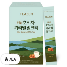 티젠 해남 호지차 카라멜 밀크티, 15g, 20개입, 7개