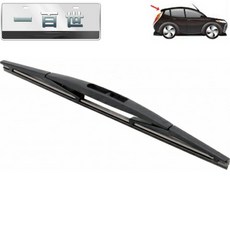 MARUENU 後雨刷 10吋