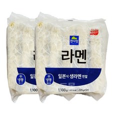 면사랑 라멘 일본식 생라멘, 1.1kg, 2개