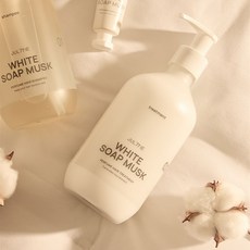 줄라이미 퍼퓸 헤어 트리트먼트 화이트 솝 머스크 500ml /코튼향 모발 윤기 케어 모발 단백질 케어, 1개