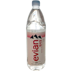 프랑스 에비앙 생수, 1L, 9개