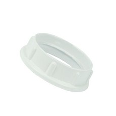 GHSHOP 라이트 소켓 셰이드 링 소켓 링 견고한 교체 설치가 쉬운 가벼운 램프 셰이드 어댑터 링 E26 소켓용, 하얀색, 51x14mm, 알류미늄, 1개