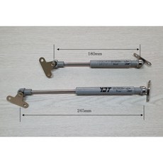 하먼쇼핑- YJT 씽크대 가스쇼바 유정 브라켓 분리형 국산 가구 소바, 3) 180mm/10kg x 1개, 1개