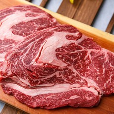 미국산 소척아이롤(등심목심)200g x 4팩+양파소스, 4개