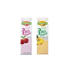 동원 소와나무 쿨피스 2종 930ml (자두 4개 + 파인 4개) 총 8개/냉장무배, 8개