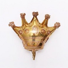 왕관풍선 미니사이즈 크라운 은박 호일풍선