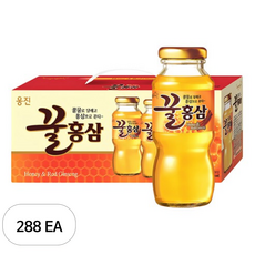 웅진 꿀 홍삼, 180ml, 288개