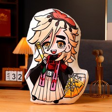 귀멸의 칼날 캐릭터 양면 쿠션, 도우마