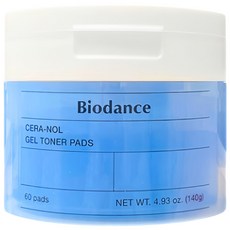 Biodance 爽膚棉片Gel Toner Pads 60片/140g SL Beauty, 1個, 60片