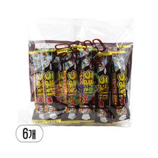 우마이봉 파티타임 과자 초코맛, 90g, 6개