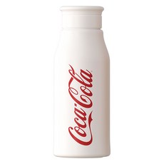 Germ 코크 로고 에너지 보온텀블러, 화이트, 370ml
