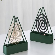 캠핑용 모기향 거치대 메탈 걸이형 연소기, 블랙