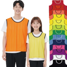 단체 팀조끼 팀복 안전조끼 인쇄 제작 가족티 체육대회 유니폼 아동 성인 빅사이즈