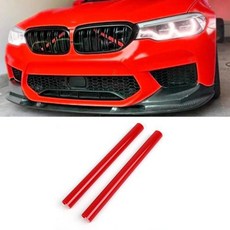 안개등커버 프론트그릴커버 몰딩 호환 자동차 전면 그릴 트림 스트립 커버 BMW X3 X4 X5 G01 G02 G05 F25 F26 2011 2019 2020 2021 2022 스타, 없음, 1개