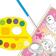 LLV 엽서물감 색칠 색칠공부도안