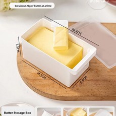 버터 커터 치즈 슬라이서 베이킹 도구 버터와 블록을 자르기 주방 장비, 1개, 2. 【약 500g】 대형 * 3개 스몰 사이즈 도마