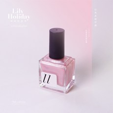 Lily Holiday 裸感系列 3512 巴洛克珍珠耳環 粉紅珠光 無毒指甲油, 1個, 巴洛克珍珠