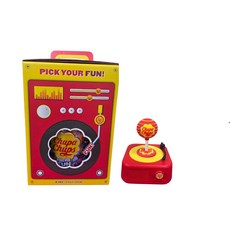 츄파춥스 오리지널 1650g 턴테이블 블루투스 스피커 피규어 패키지 기획팩 선물 세트 막대사탕 캔디, 1개, 1.65kg