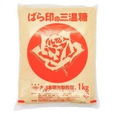 바라지루시 일본 갈색 설탕 삼온당 1kg, 1g, 1개