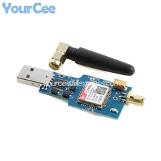 USB to GSM 쿼드 밴드 GPRS SIM800 모듈 Wifi 무선 Bluetooth 호환 BLE SMS 메시징 안테나 CH340T 포함, 01 USB to SIM800C