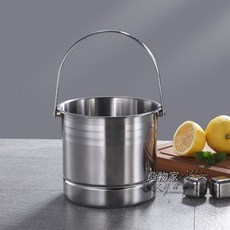 不銹鋼冰桶 1.6L 金色, 1個, 本色,1.6L