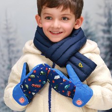 bay b 孩童圖案連指手套