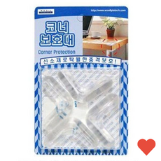 안전용품 우일 4p 모서리 가드 쿠션, [색상]본상품