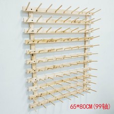 벽걸이선반 원목 마줄 90x90 높이 65x80cm (99축) 공예 수납선반 3단, 폭 65 높이 80cm 99축까지 가능, 폭 65 x 높이 80cm (99)