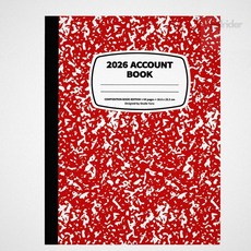 가계노트 2026 가계부 컴포지션북 에디션