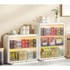 유미커머스 티백정리함 커피정리함, 2단, 1개