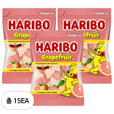 하리보 그레이프프루트 젤리, 100g, 15개
