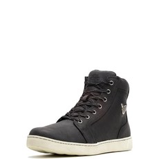 미국출고 평점4.5+ 231827 Harley-Davidson 남성용 Bateman 12.7cm(5인치) 메탈 가죽 오토바이 부츠 블랙., 8, 블랙